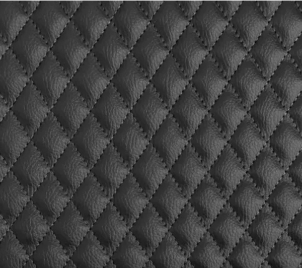 Kunstleder gesteppt 2 x 2 cm ( mehr Farben hinterlegt )