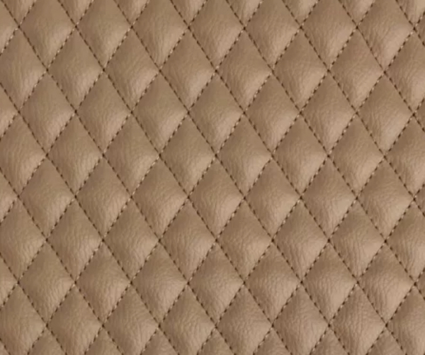 Kunstleder gesteppt 2 x 2 cm ( mehr Farben hinterlegt )