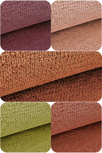 Lara - Wasserabweisender Polsterstoff ( viele Farben )