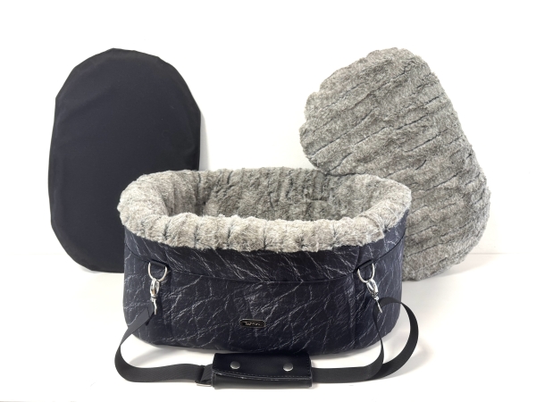 Flugtasche TraveLini Fly „Pure“ ( Schwarz-meliert)